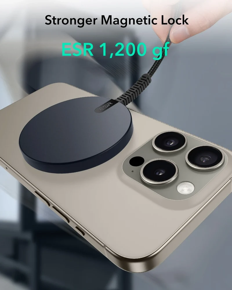 Magnetic Charging Pad (15W) - Silver - 2 Sets