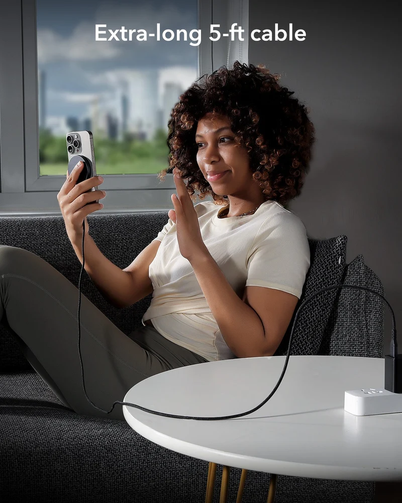 Magnetic Charging Pad (15W) - Silver - 2 Sets