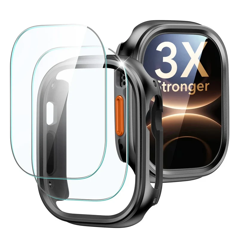 ESR Equinox Watch Band Ultimate Bundle for Apple Watch - Starlight Band / Black Case