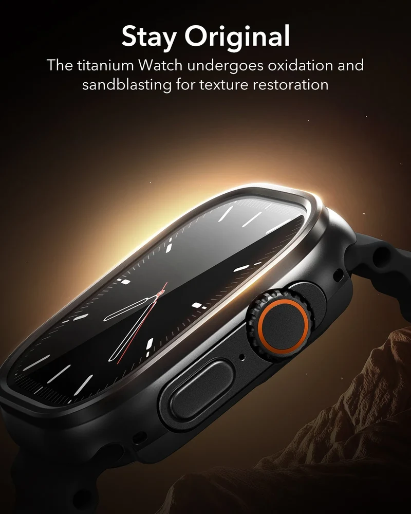 ESR Equinox Watch Band Ultimate Bundle for Apple Watch - Starlight Band / Black Case
