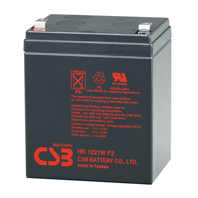 HR1221WF2 AGM Battery 12V 5.1Ah