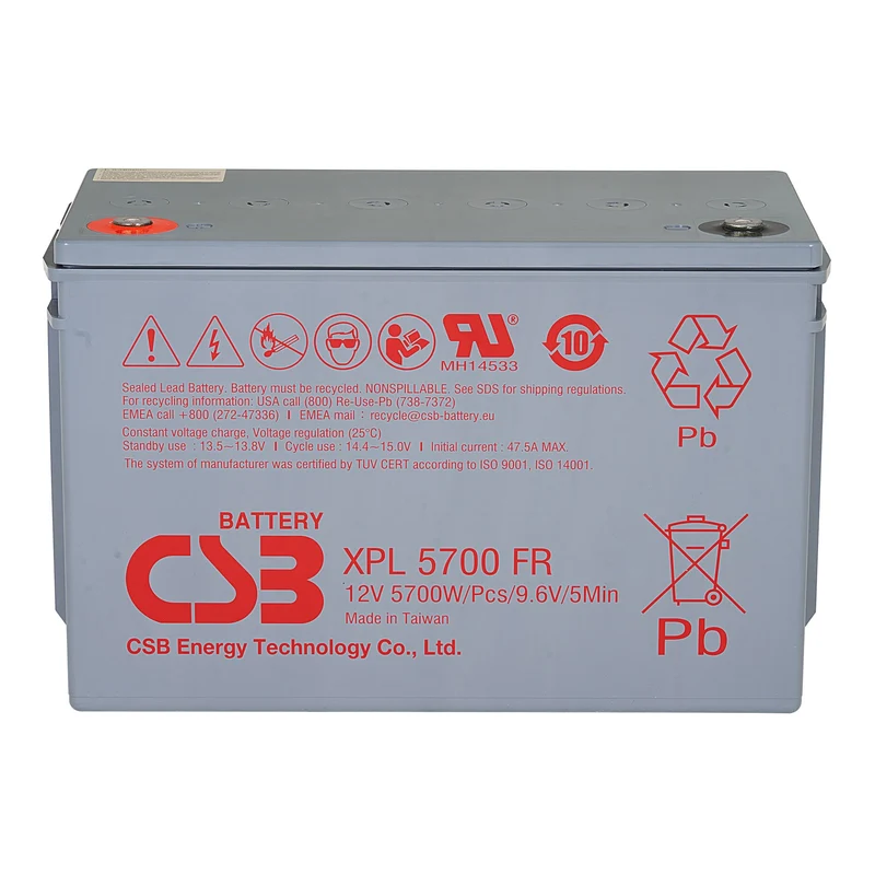 XPL5700 AGM Battery Gr 31 12V 110Ah 500W Flame Retardant