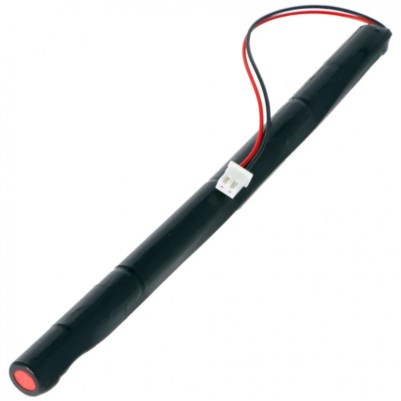 4.8V 600mAh Emergency Light Battery NiMH L1x4 Micro AAA with Cable and Plug