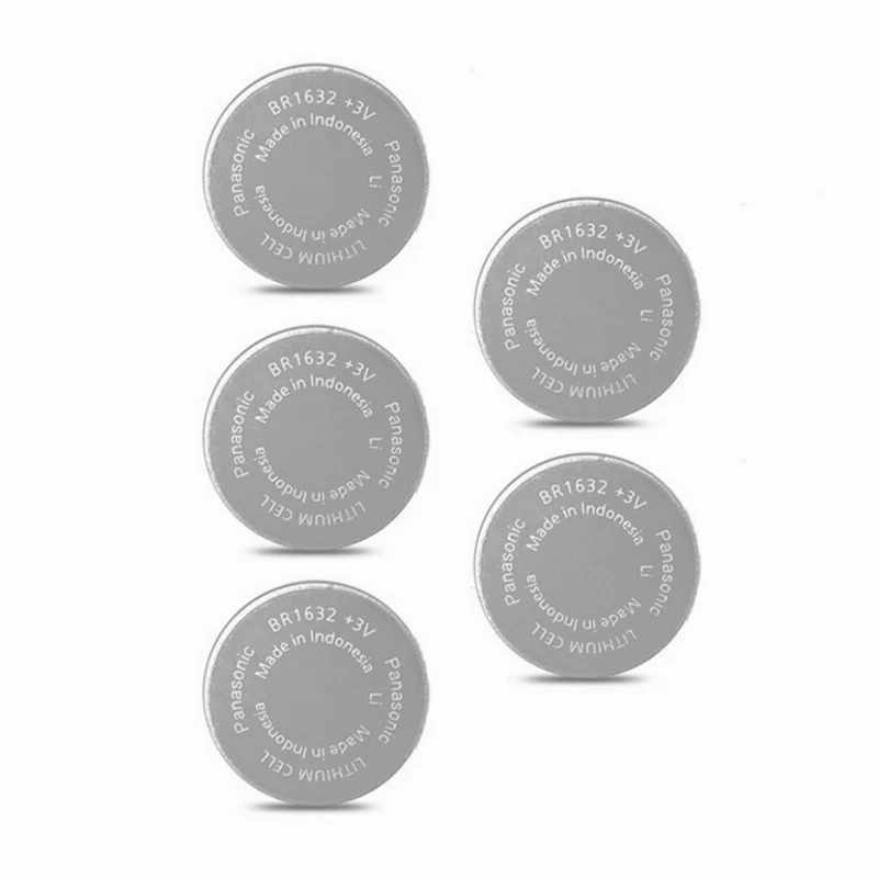 5pcs 3V 120mAh BR-1632/DBN high temperature resistant industrial bare battery for small appliances