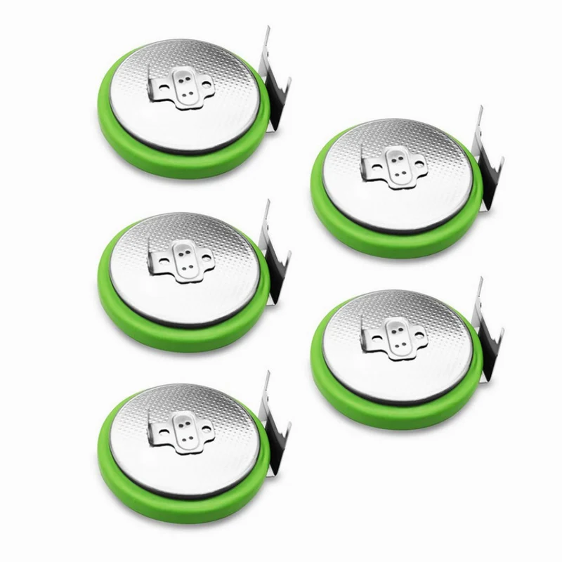 5pcs BR2450A / GBN 3V 600mAh High Temperature Lithium Button Battery for Small Appliance
