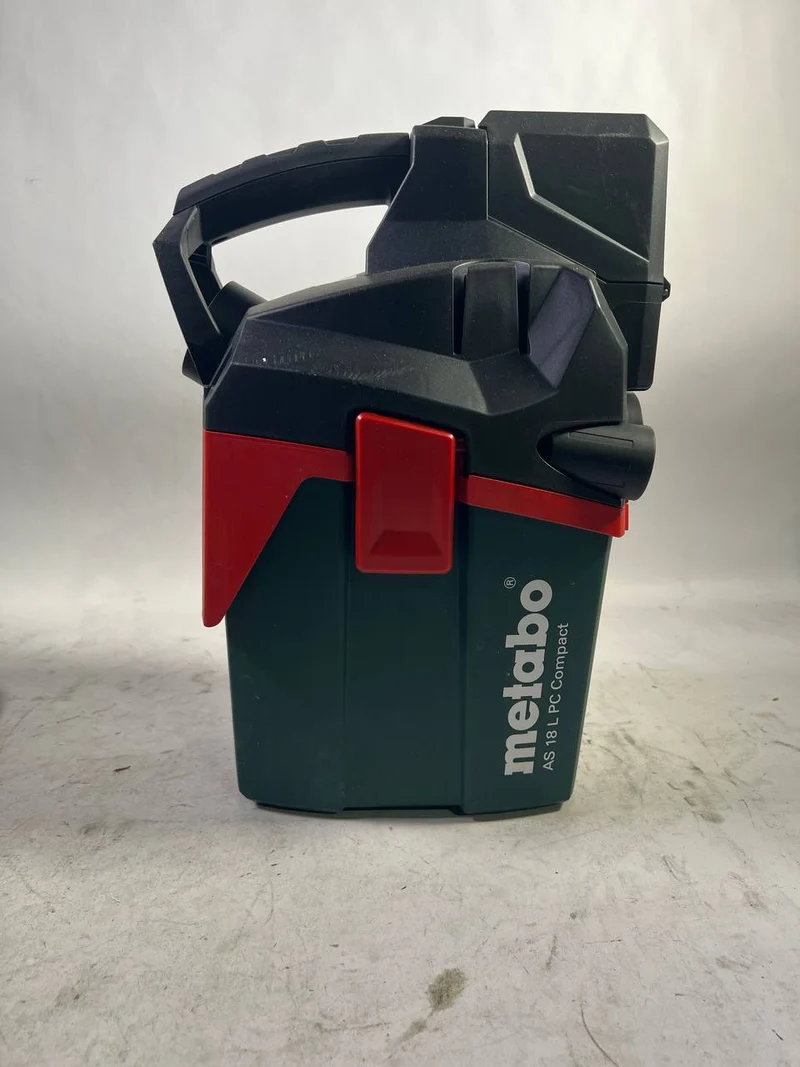 Metabo AS 18 L PC Aspirateur sans fil compact 18 V 6 l IPX4 classe de poussière L / humide et sec (602028850) - sans batterie, sans chargeur
