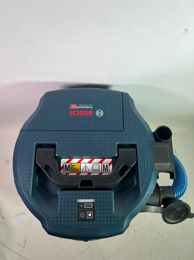 Bosch GAS 18V-12 MC Professional Aspirateur sans fil BITURBO Brushless ( 06019K2000 ) + accessoires - sans batterie, sans chargeur