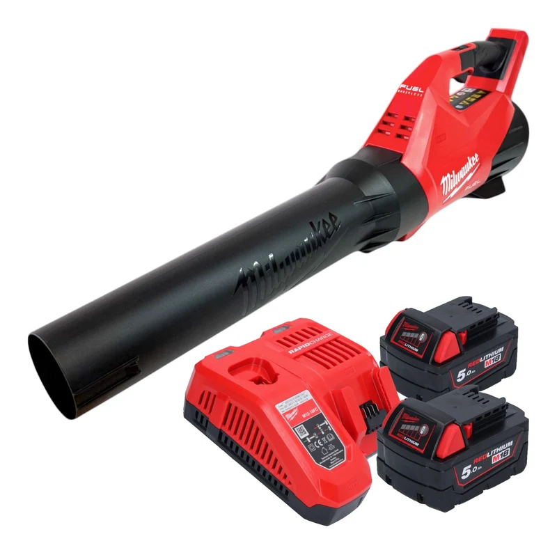 Milwaukee M18 FBLG3-502 Souffleur sans fil 18 V Brushless + 2x batterie 5,0 Ah + chargeur