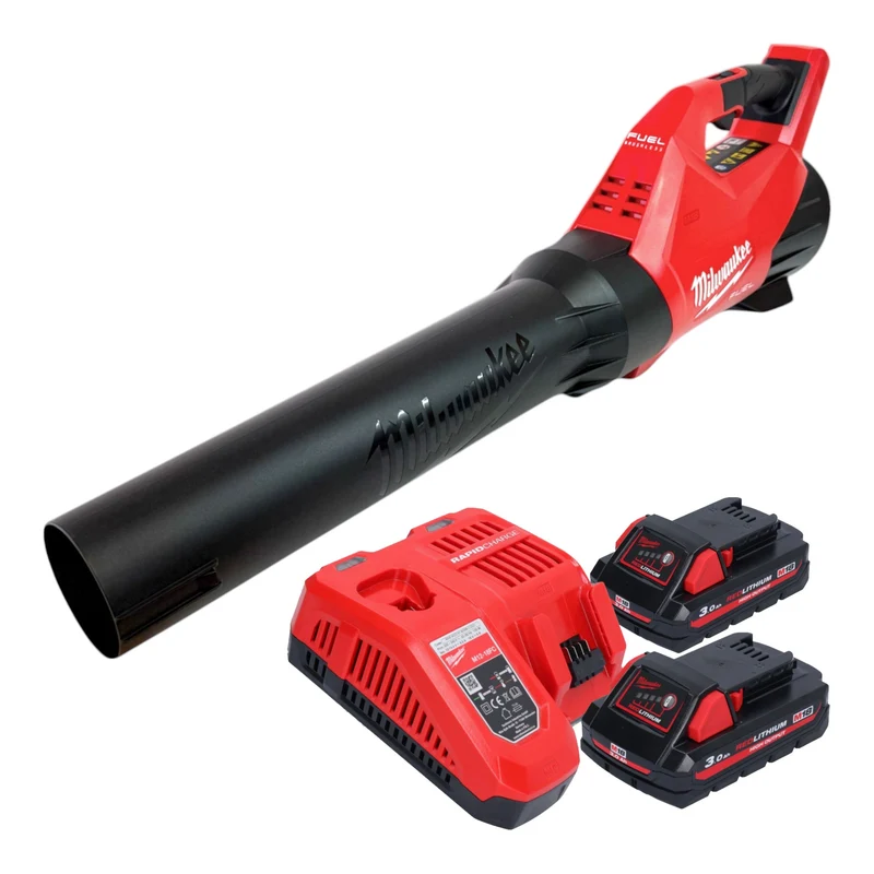 Milwaukee M18 FBLG3-302 Souffleur sans fil 18 V Brushless + 2x batterie 3,0 Ah + chargeur