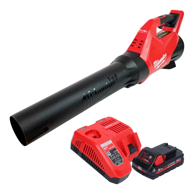 Milwaukee M18 FBLG3-301 Souffleur sans fil 18 V Brushless + 1x batterie 3,0 Ah + chargeur