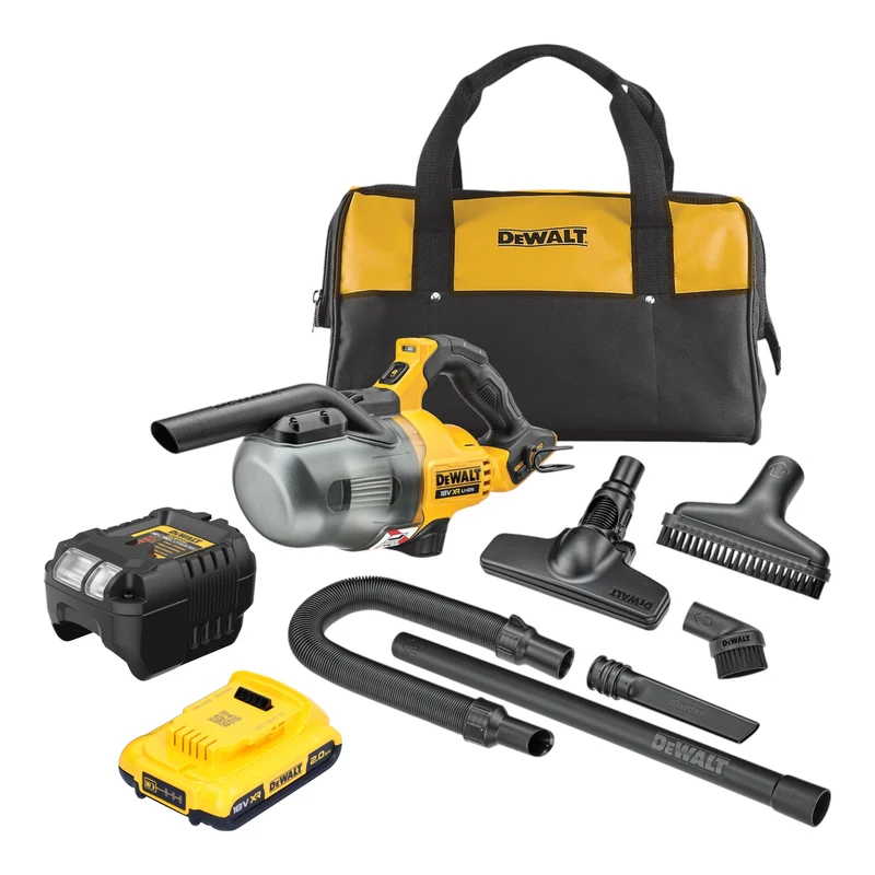DeWalt DCV 501 LD1 Aspirateur sans fil 18 V 0,7 l classe de poussière L + 1x batterie 2,0 Ah + chargeur
