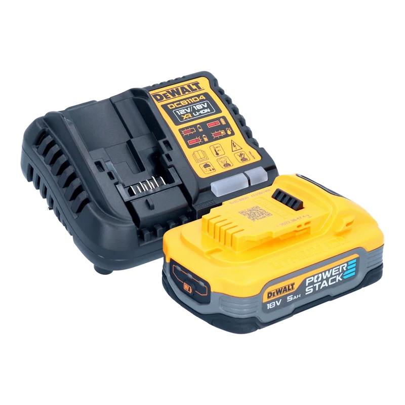 DeWalt DCV 501 LH1 Aspirateur sans fil 18 V 0,7 l classe de poussière L + 1x batterie Powerstack 5,0 Ah + chargeur