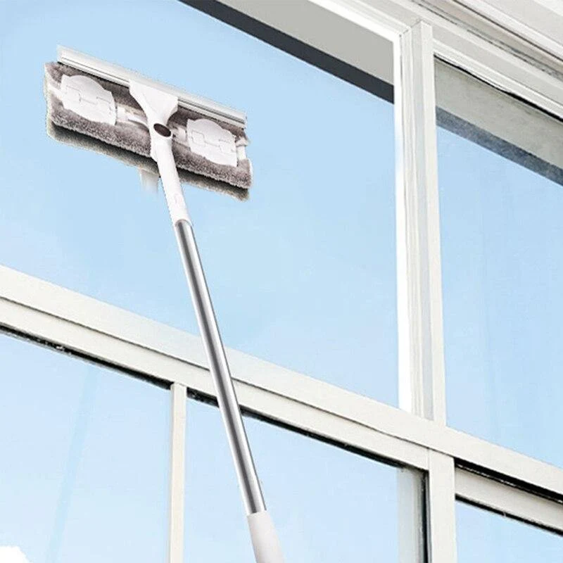 Long Handle Rotating Easy Window Cleaner Mop