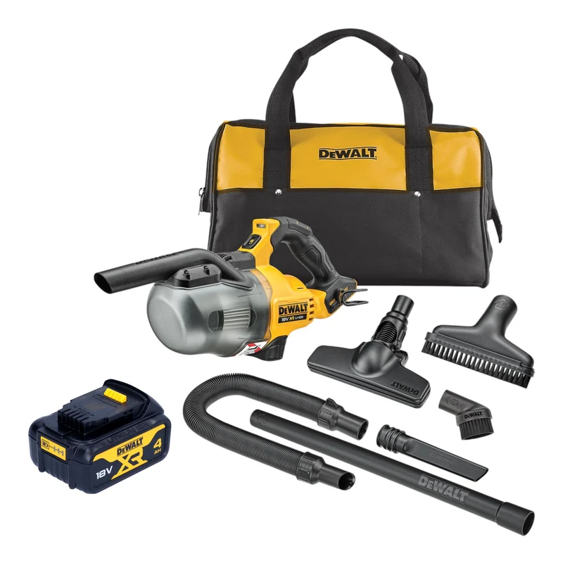 DeWalt DCV 501 LN Aspirateur sans fil 18 V 0,7 l classe de poussière L + 1x batterie 4,0 Ah - sans chargeur
