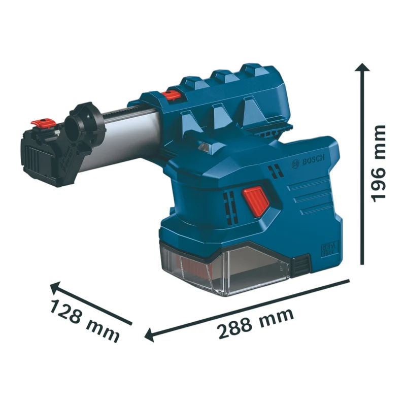 Bosch GDE 18V-12 Professional Aspirateur intégré ( 1600A028H6 ) pour GBH 18V-22