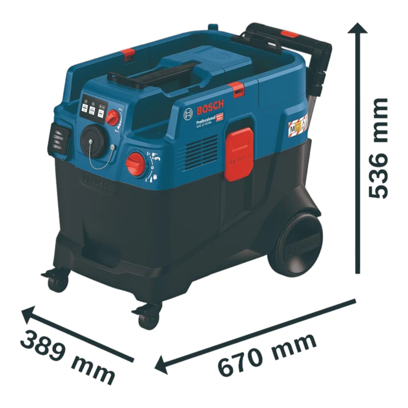 Bosch GAS 12-40 MA Professional Aspirateur multi-usages 1200 W 40 l ( 06019M0120 ) Classe de poussière M