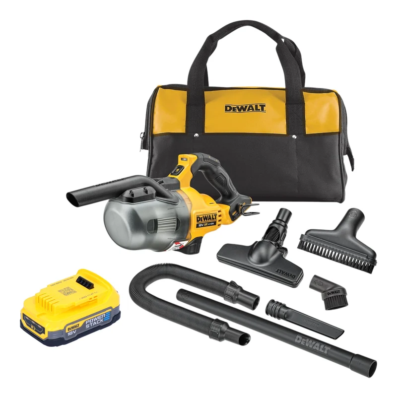DeWalt DCV 501 LN Aspirateur sans fil 18 V 0,7 l classe de poussière L + 1x batterie Powerstack 1,7 Ah - sans chargeur