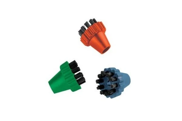 Polti 3x spazzolini colorati Vaporetto PRO Lecoaspira FAV Unico MCV 20 30 50 70