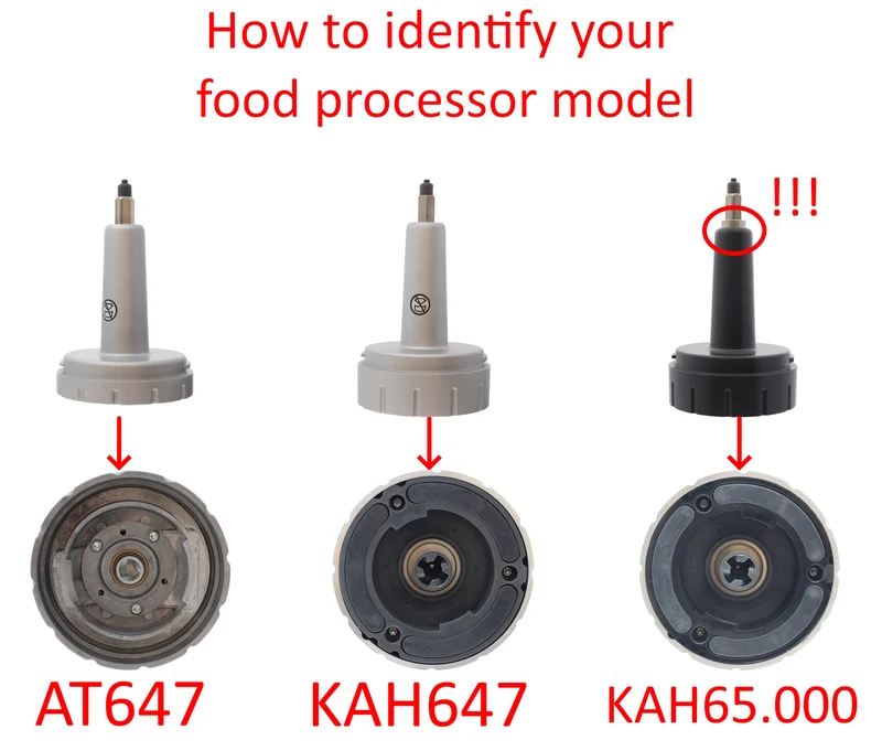 Kenwood perno albero asse Food Processor KAH647PL Chef Major Sense Cooking NOTE