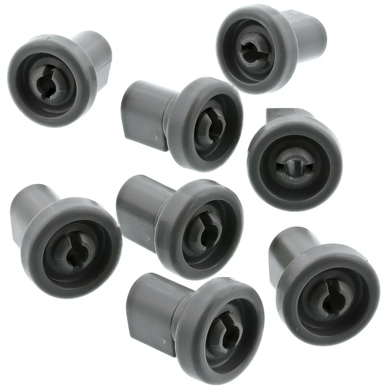 8x Ruote cesto alto lavastoviglie Electrolux Rex AEG ESF ESI ESL F44 PDV TP TT