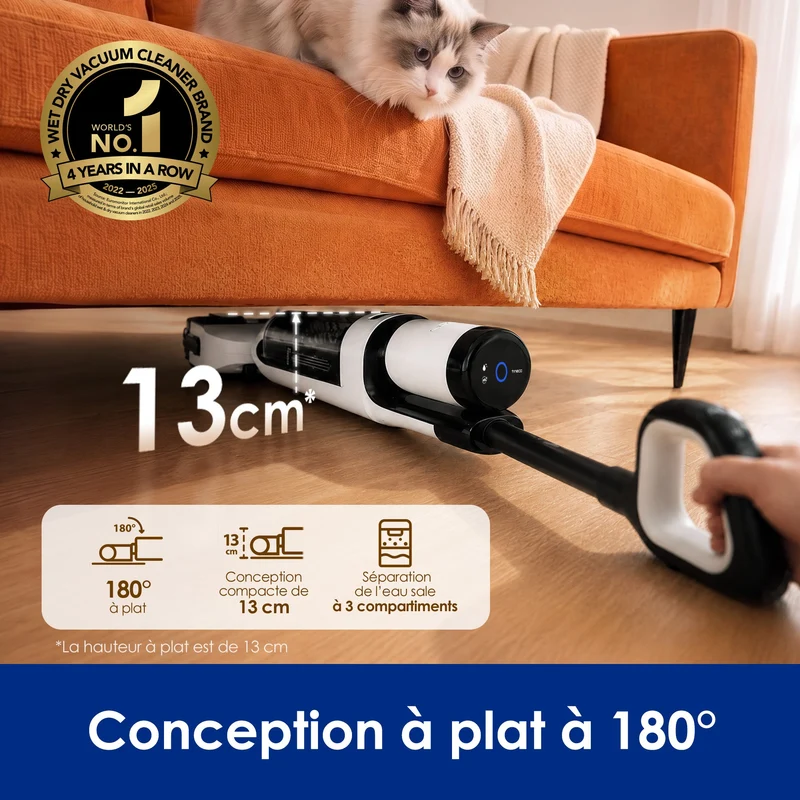 Tineco Floor One i7 Hotwash Aspirateur Laveur