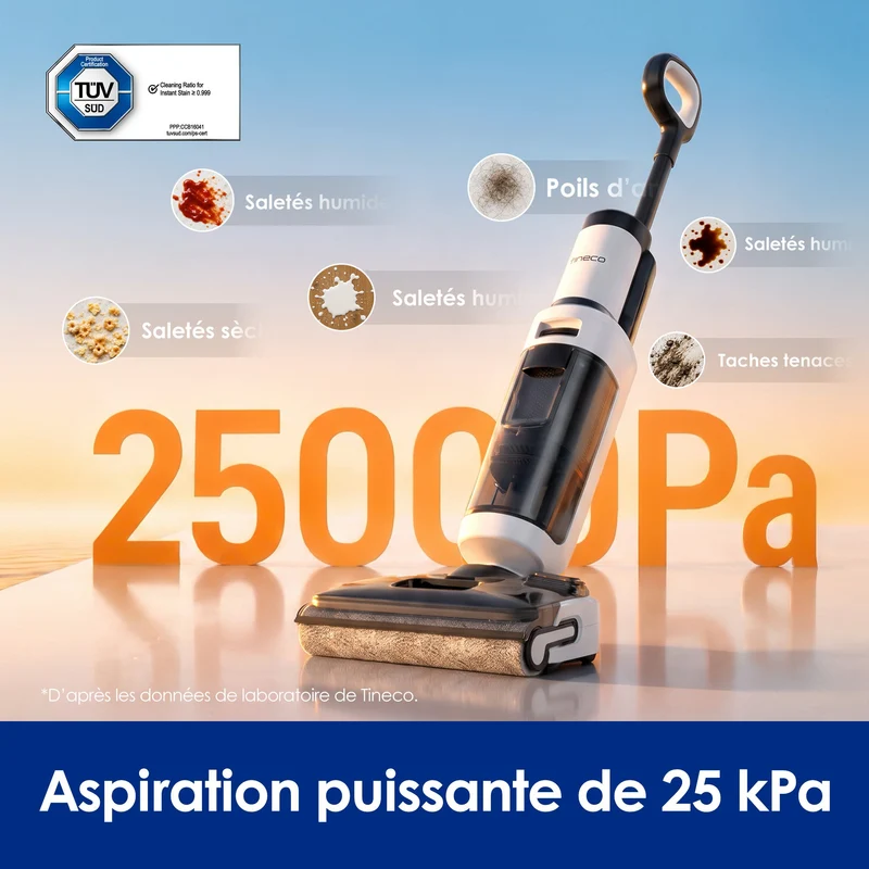 Tineco Floor One i7 Hotwash Aspirateur Laveur