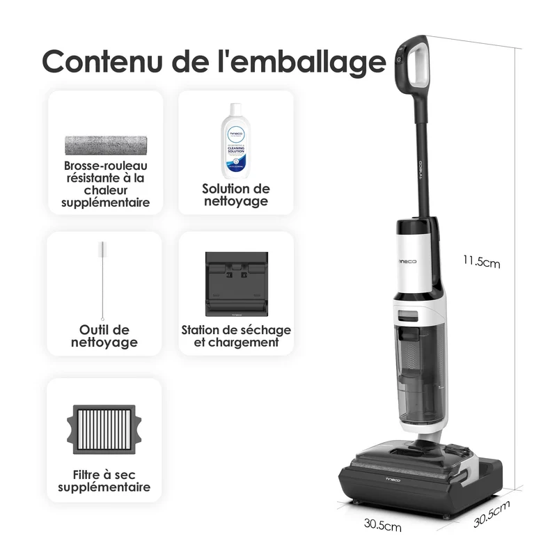 Tineco Floor One i7 Hotwash Aspirateur Laveur