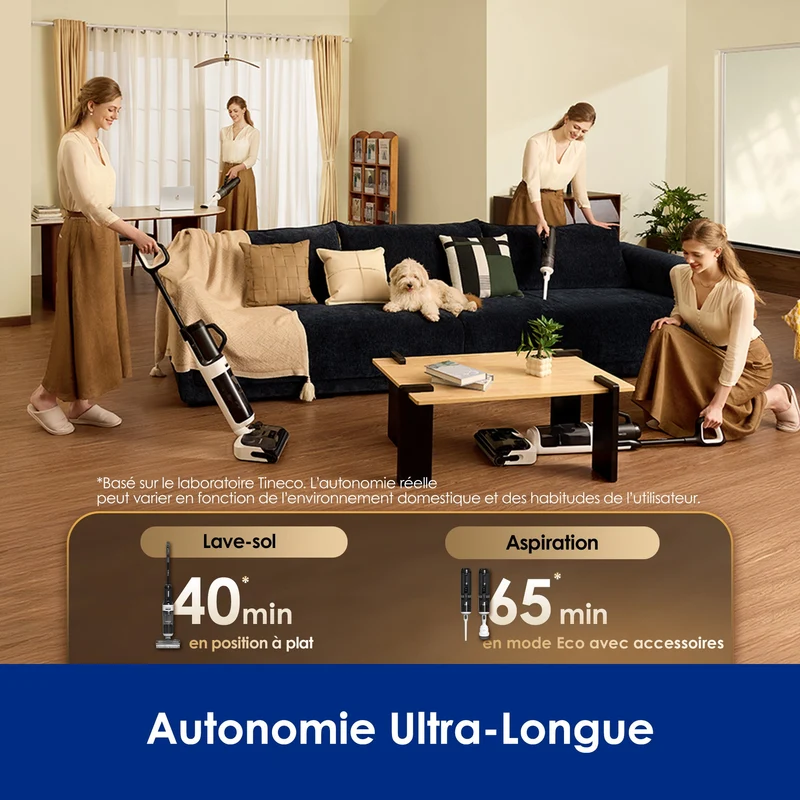 Tineco Floor ONE Switch S6 Stretch Breeze Nettoyeur Multifonction