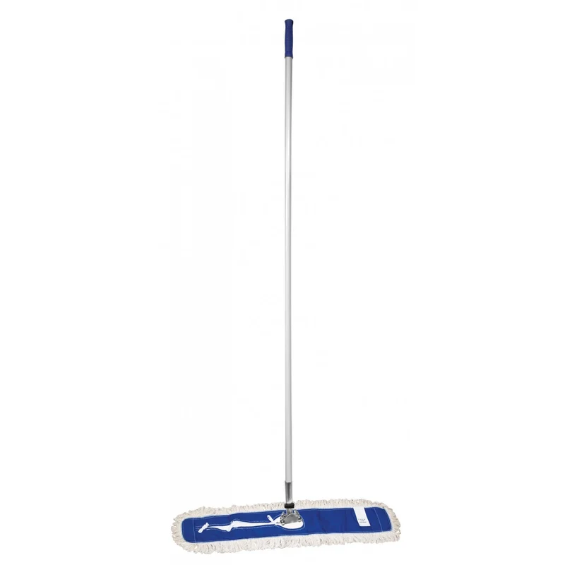 Dust Mop for Dry Floors - with 60'' Handle - 24" (61 cm) - White