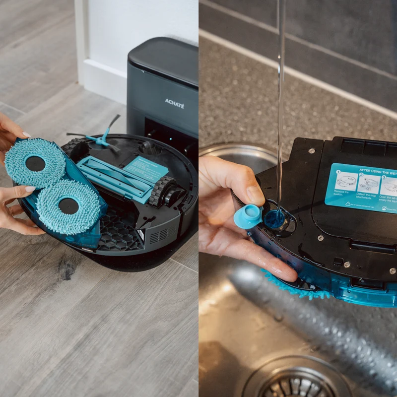 Achaté Robot Aspirateur Laveur