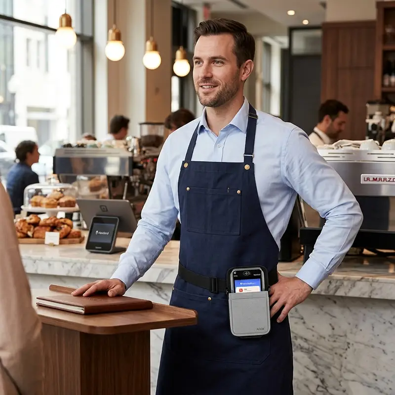 Étui ceinture pour terminal de point de vente Newland pour caisse mobile | Agoz