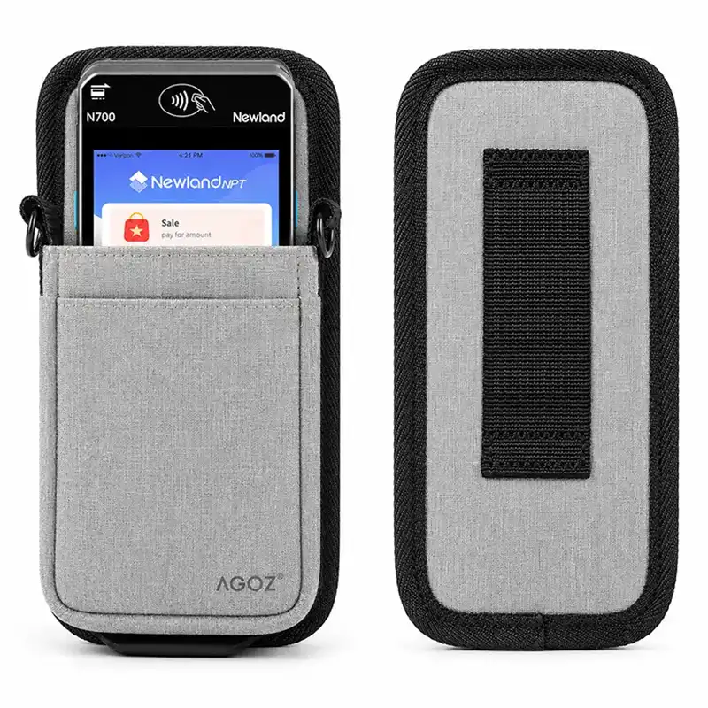 Étui bandoulière Newland pour terminal POS, pour paiement à table | Agoz