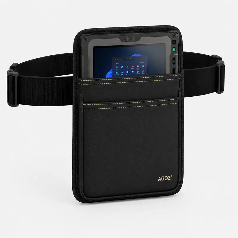 Étui ceinture pour tablette Getac pour un transport mains libres sur le chantier | Agoz