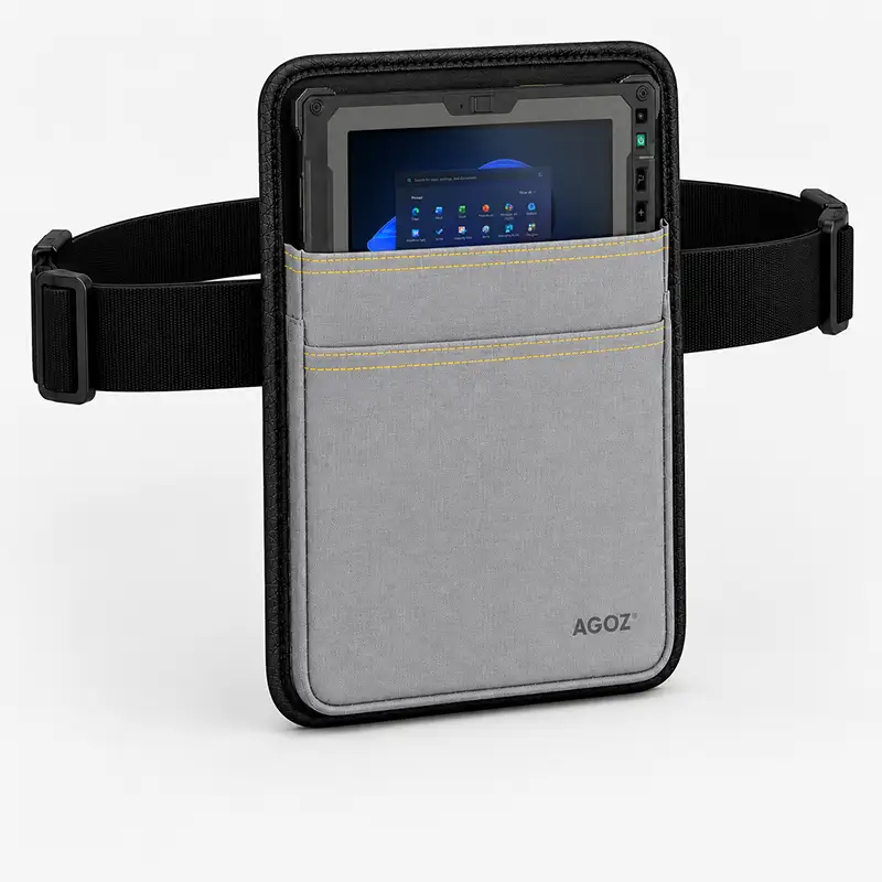 Étui ceinture pour tablette Getac pour un transport mains libres sur le chantier | Agoz