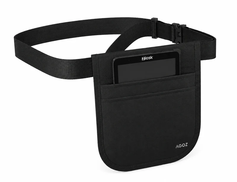 Tablier de serveuse portable Ziosk Pro Server avec sangle réglable