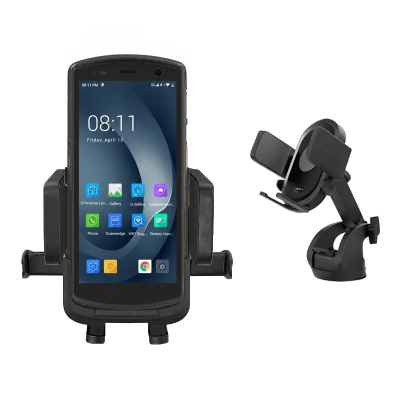 Support véhicule pour scanner portable Urovo destiné aux équipes mobiles | Agoz