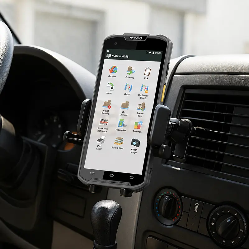Support véhicule pour ordinateur mobile Newland pour opérations sur route et sur le terrain | Agoz