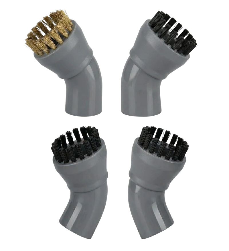 Achaté Stoomreiniger PRO - Opzetborstel set