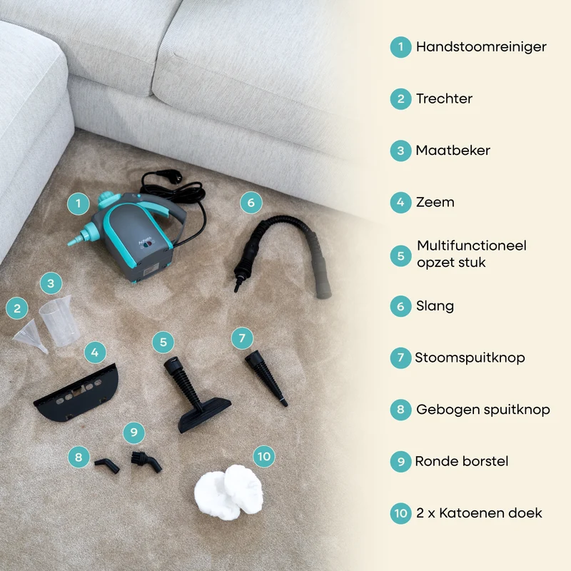Achaté Handstoomreiniger