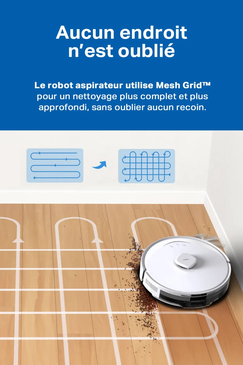 Aspirateur Robot Laveur 5300 Pa - Tapo RV30 Max White