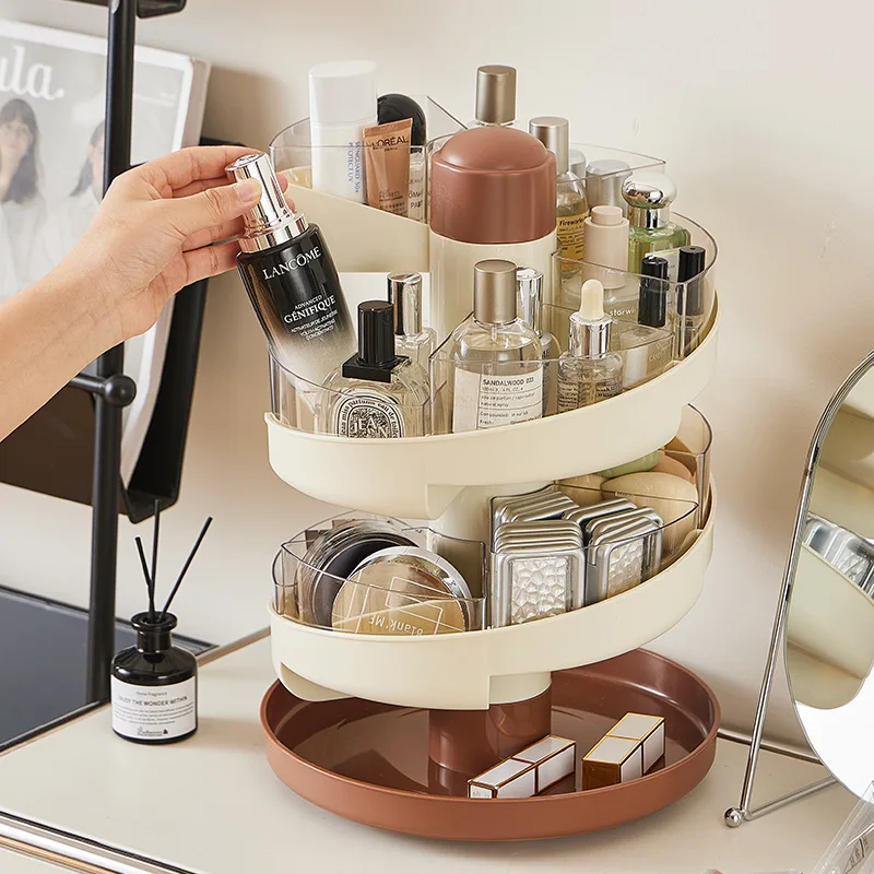 Spin Serve Rotating Multi-Layer Kitchen Serving Tray