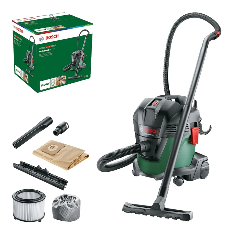 Bosch UniversalVac 15 Nass- und Trockensauger 1000 Watt 15 Liter ( 06033D1100 )
