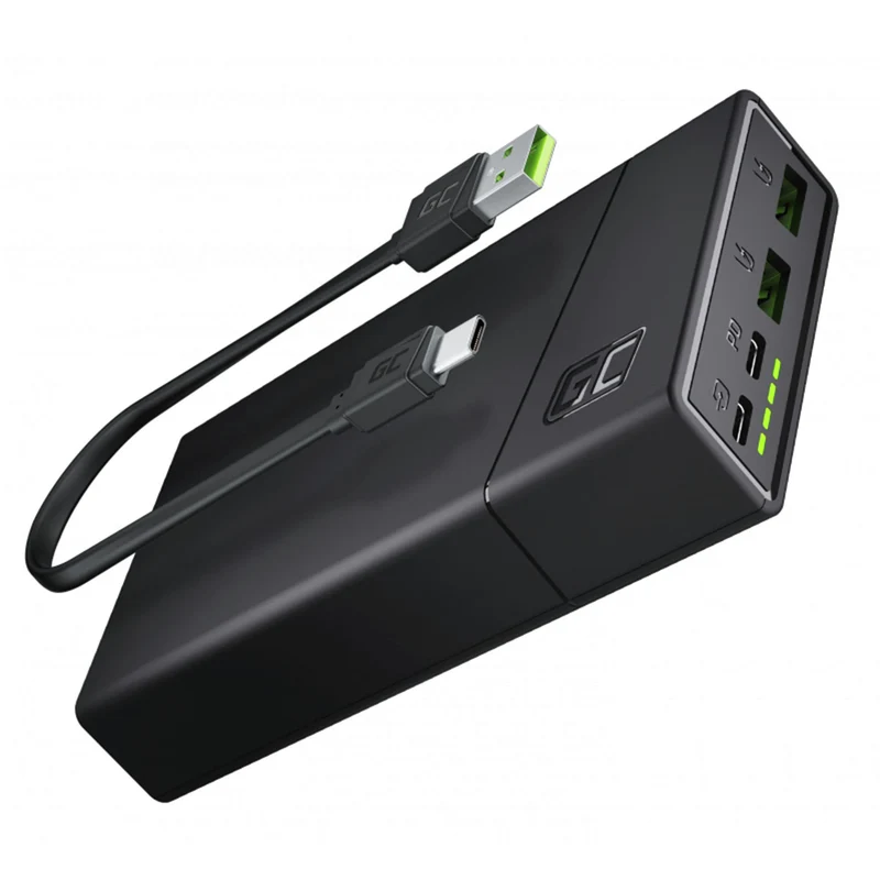 GREEN CELL - Powerbank - Powerplay 20 - 20 000mAh -