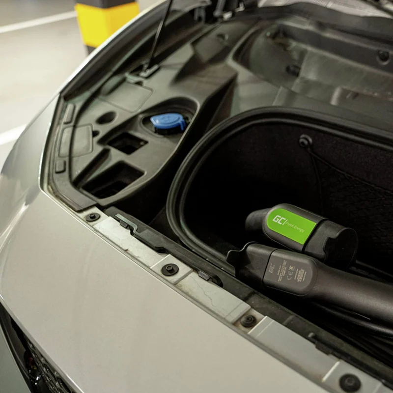 GREEN CELL - Câble de recharge pour voiture - Type 2 - 11 kW - 5 m - 3 phases