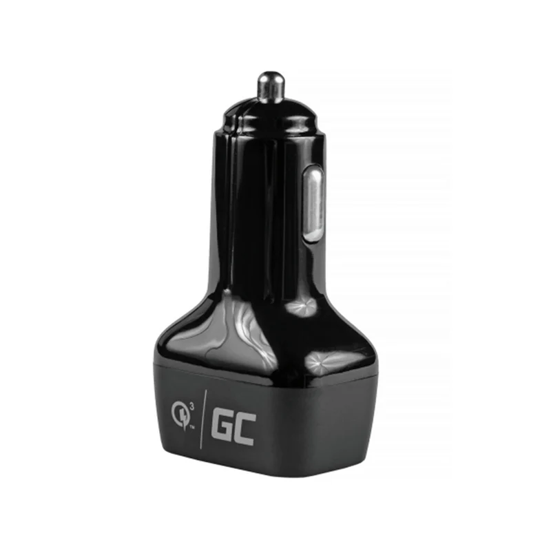 GREEN CELL - Chargeur de voiture - 1x USB-C & 1x USB-A