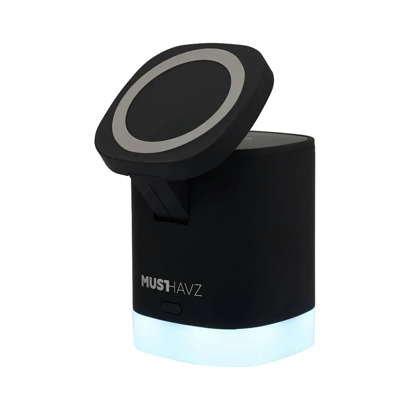 MUSTHAVZ - Mag4 - Station de recharge sans fil - Adapté à l’Apple Watch, aux AirPods et à l’iPhone