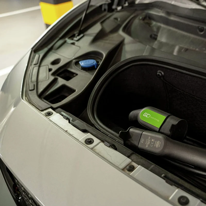 GREEN CELL - Câble de recharge pour voiture - Type 2 - 11 kW - 7 m - 3 phases