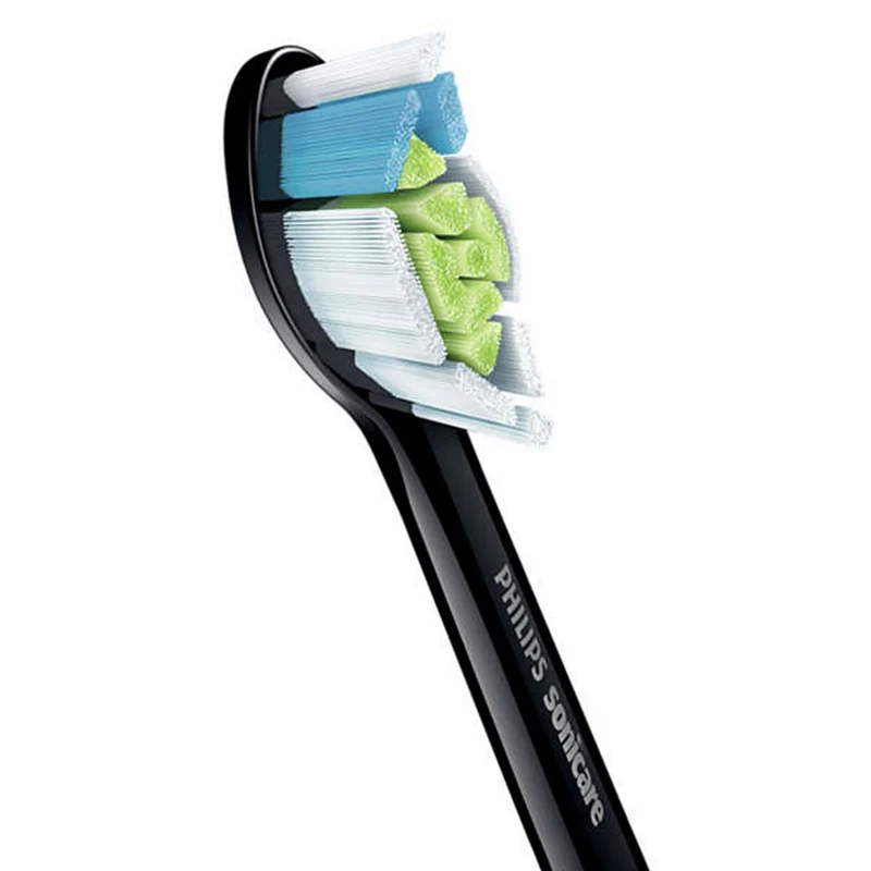 PHILIPS - Brosses à dents Sonicare W2 Optimal noires 2 pièces - HX6062