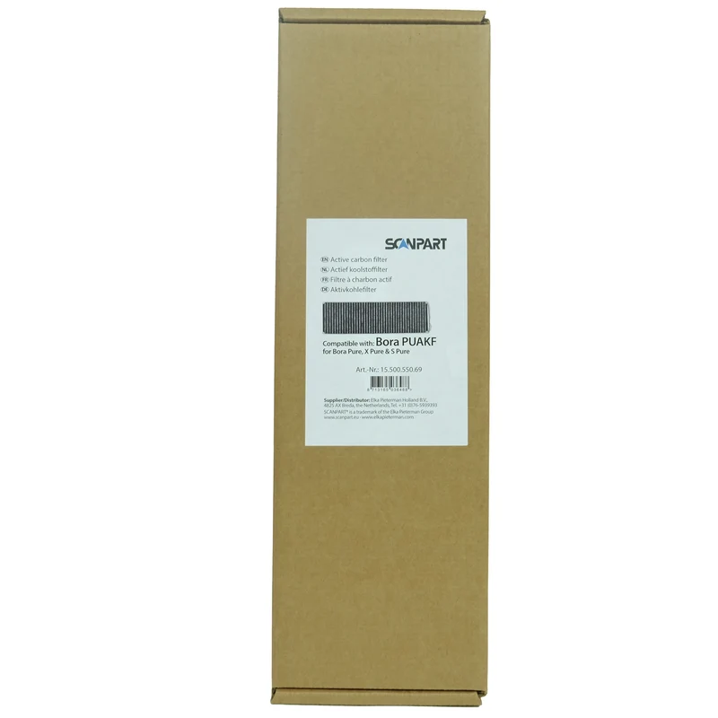 SCANPART - filtre à charbon actif 430x130mm - PUAKF