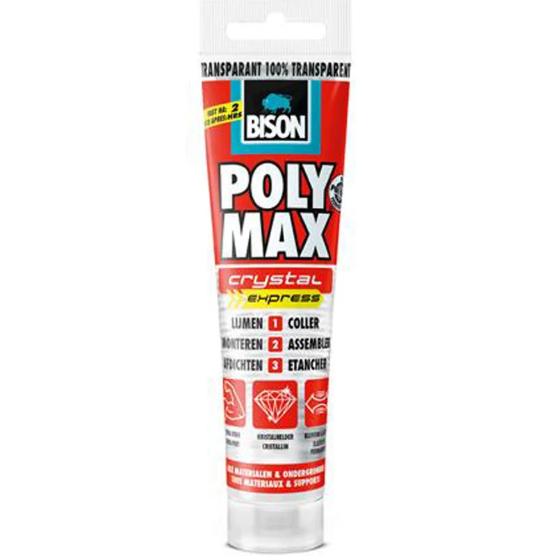 BISON - adhésif d’assemblage transparent 90 gr. - Poly Max